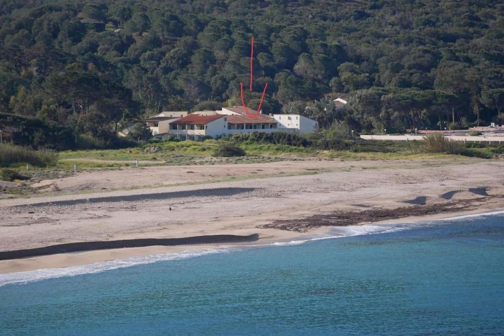 La Belle Vie F4 Bord De Plage Avec Jardin Calcatoggio  Exterior photo